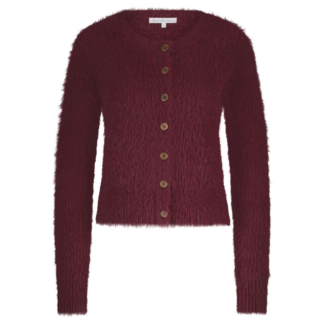 Red Button Fuzzyv ruby Fuzzyv Ruby large