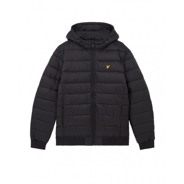 Lyle and Scott Jet Black/JK1921V Wadded Jacket large