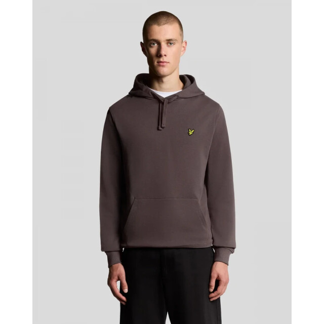 Lyle and Scott Ml416vog pullover hoodie espresso heren sweater - Espresso/ML416VOG Pullover Hoodie large