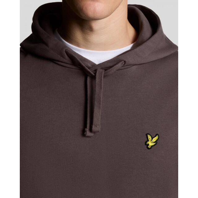 Lyle and Scott Ml416vog pullover hoodie espresso heren sweater - Espresso/ML416VOG Pullover Hoodie large