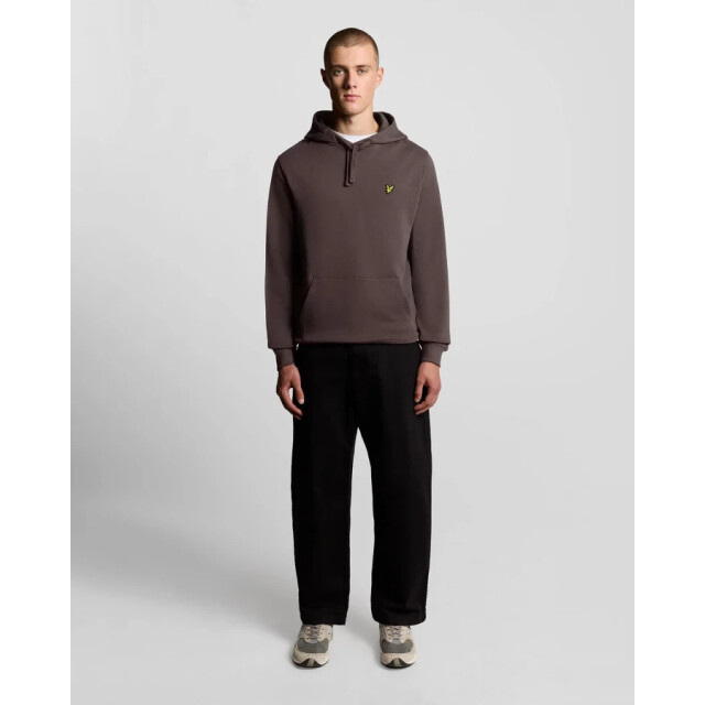 Lyle and Scott Ml416vog pullover hoodie espresso heren sweater - Espresso/ML416VOG Pullover Hoodie large