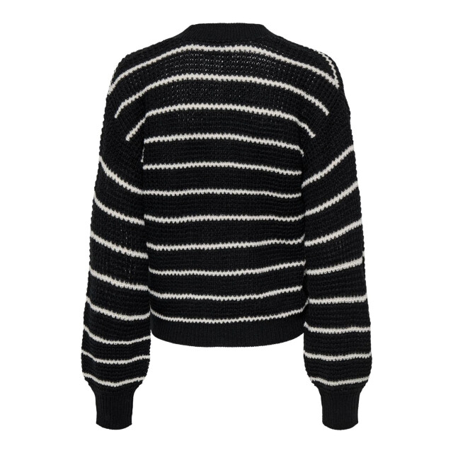 Jacqueline de Yong Ellen l/s v-neck stripe cardigan 15328338 large