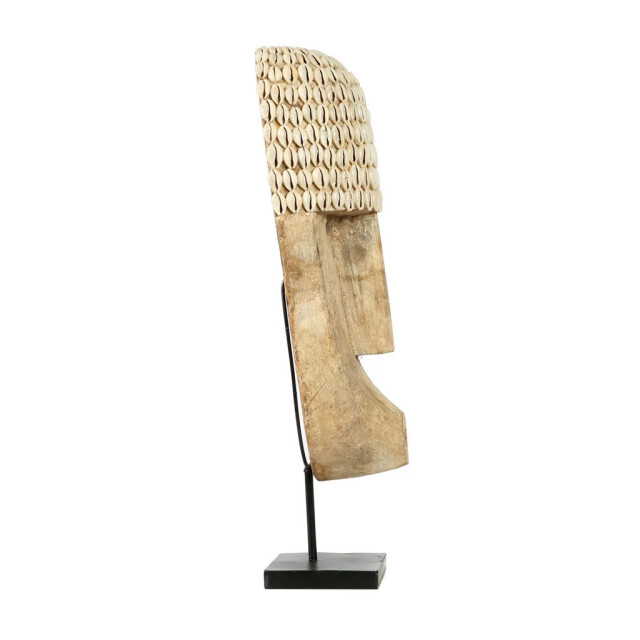Bazar Bizar The cowrie mask on stand large BALS001N-L large
