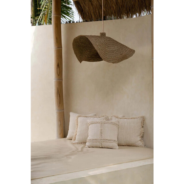 Bazar Bizar The nomad cushion cover natural BARI008N-50x50 large