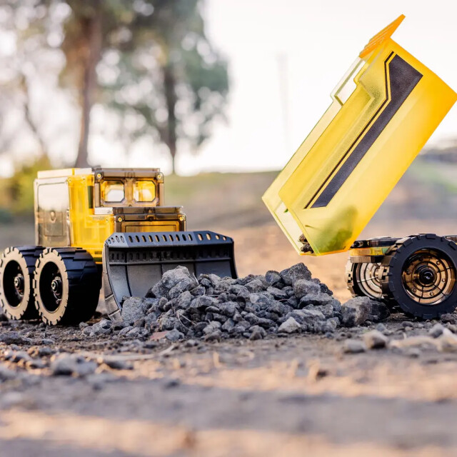 Learn and Grow Toys Learn and grow mega mover pack bulldozer 23-delig 8850071175196 large