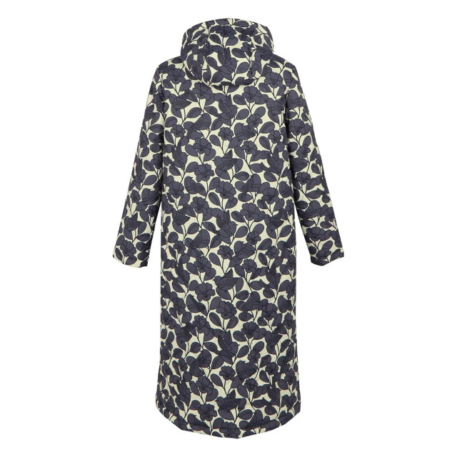 Regatta Dames orla kiely birdy gewatteerde lange jas UTRG11117_grey large