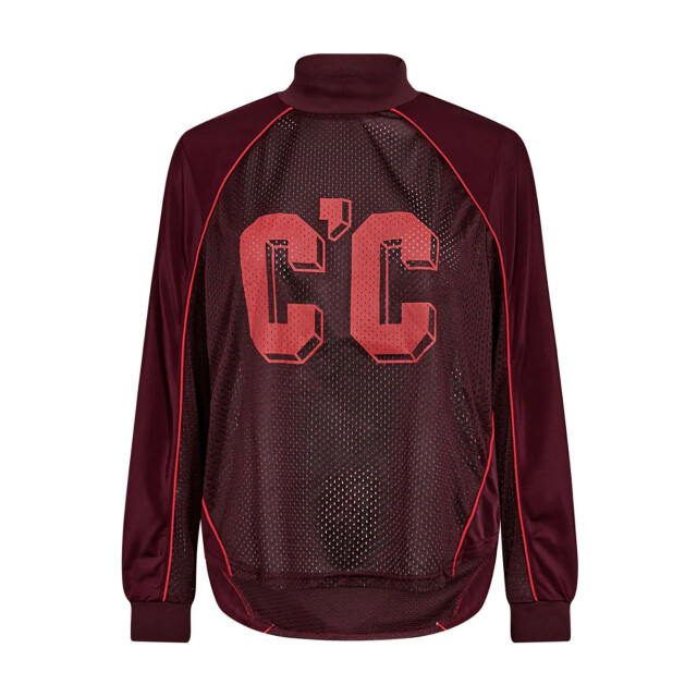 Co'Couture Treycc c'c blouse mouwen bordeaux 9640394686792 large