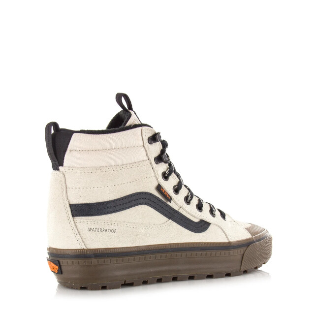 Vans Mte sk8-hi waterproof oatmeal black hoge sneakers unisex VN000DAQZO21 large