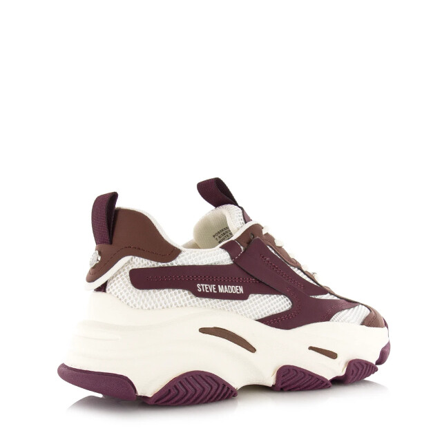 Steve Madden Possession-e white sepia lage sneakers dames SM19000033 04005 WSC large