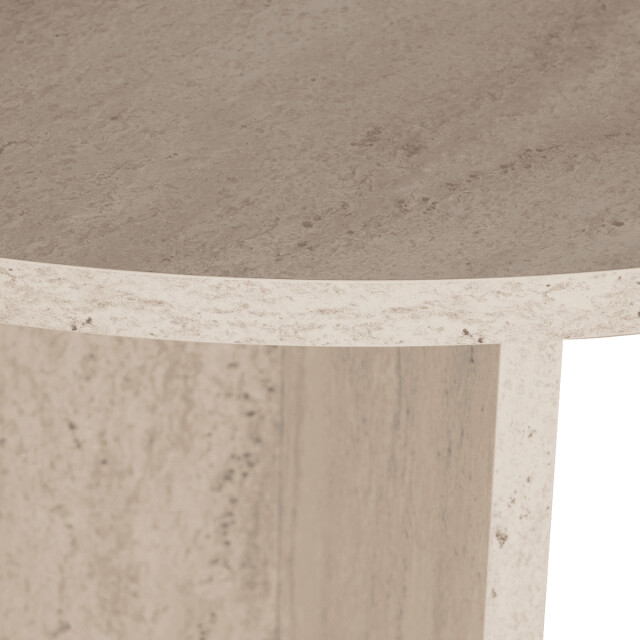 CaliCosy Eettafel met afgeronde randen l180 cm sable 3258665 large