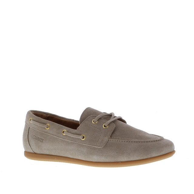 DWRS Label Latty dames veterschoen | dames | maat: | suede 110586 large