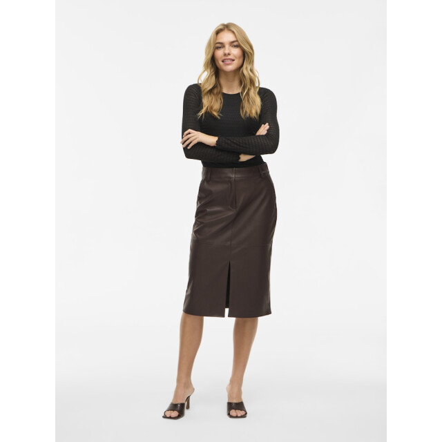 Vila Vidagmar hw midi coated skirt noos - 4488.70.0001 large