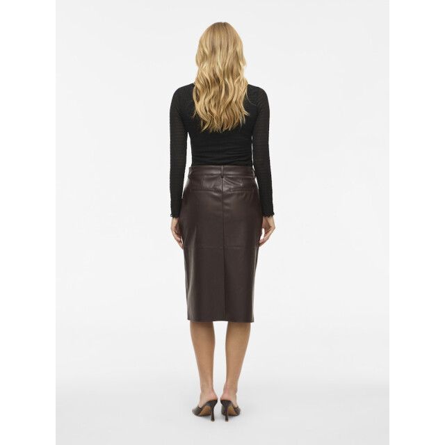 Vila Vidagmar hw midi coated skirt noos - 4488.70.0001 large