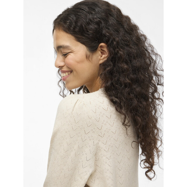 Vila Viemi o-neck ls knit toptes beige 4329.05.0003 large