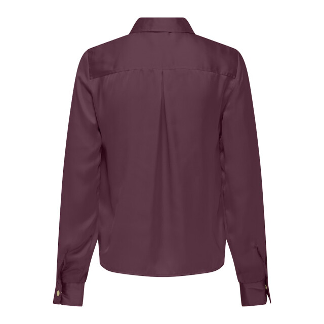 Only Onlzora ls satin shirt wvn mauve 4309.57.0005 large