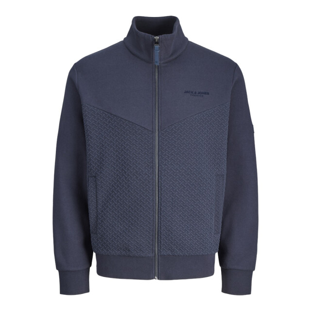 Jack & Jones Jprblufrankie sweat zip high neck navy 5239.37.0007 large