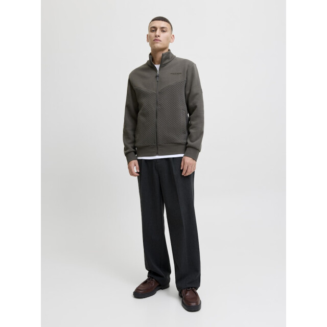Jack & Jones Jprblufrankie sweat zip high neck aqua 5239.32.0006 large