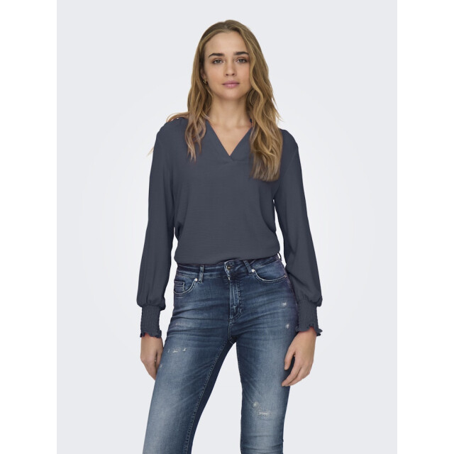 Only onlmette v-neck ls smock top noos w 15284309 ombre 06615.211.0093 large