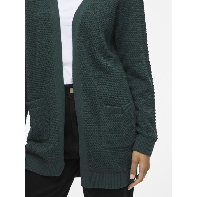 Vila Vidalo ls knit cardigan- noos donker 4249.27.0013 large