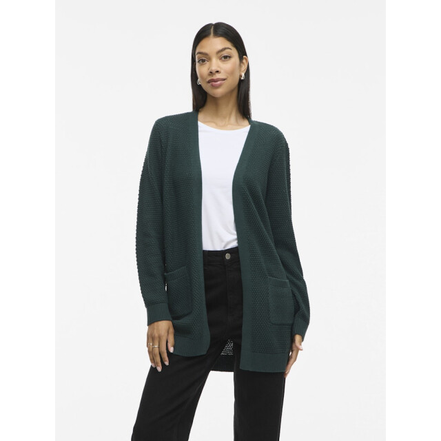 Vila Vidalo ls knit cardigan- noos donker 4249.27.0013 large