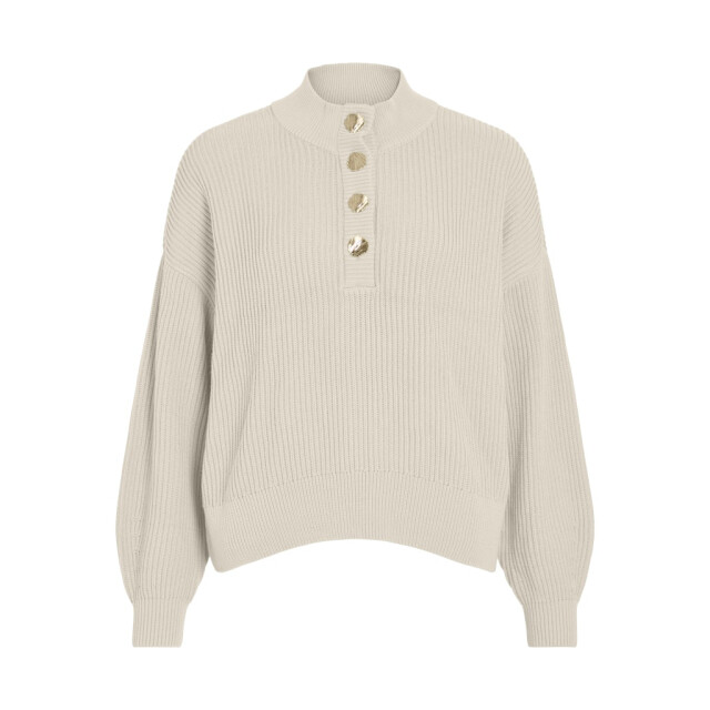Vila Viching crew neck ls knit top noos off-white 4219.02.0022 large