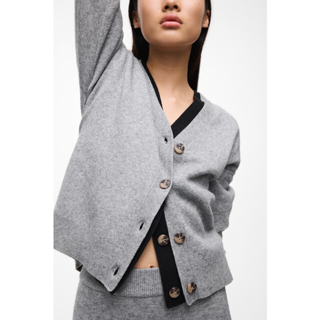 Vila Viril v-neck knit cardigan noos melee 4249.87.0029 large