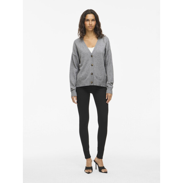 Vila Viril v-neck knit cardigan noos melee 4249.87.0029 large