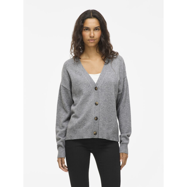 Vila Viril v-neck knit cardigan noos melee 4249.87.0029 large