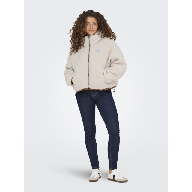 Only Onlmaria life rev puffer jacket cc otw beige 4509.05.0003 large