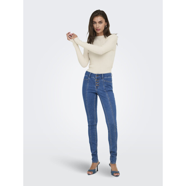 Only Onlcoco life ls rib mock neck cc knt ecru 4219.03.0051 large