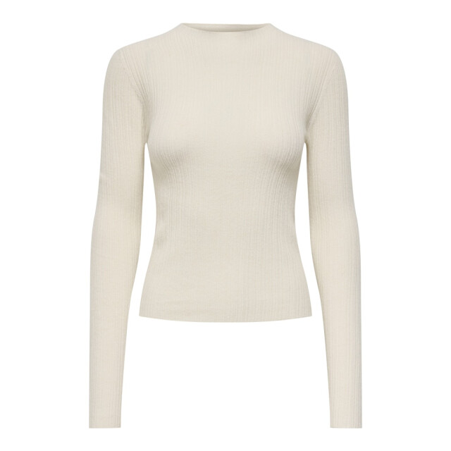 Only Onlcoco life ls rib mock neck cc knt ecru 4219.03.0051 large