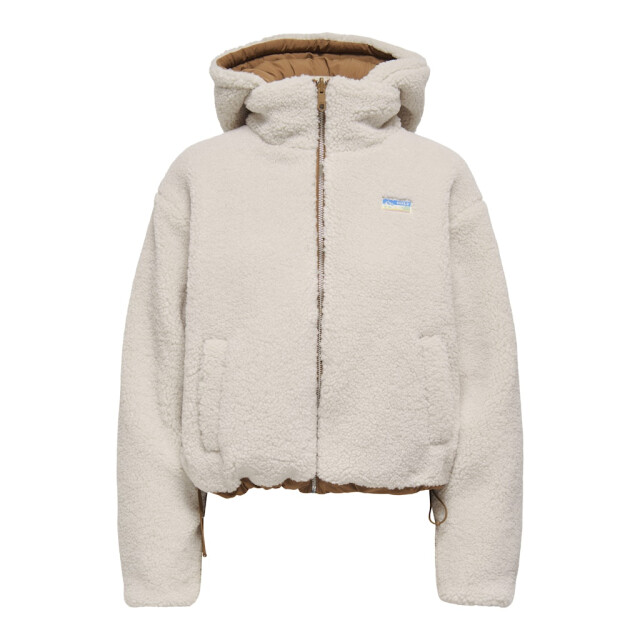 Only Onlmaria life rev puffer jacket cc otw beige 4509.05.0003 large