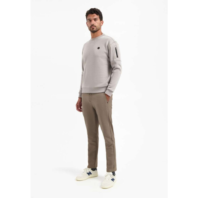 No Excess Sweater crewneck brushed inside clay 29130857-018 large