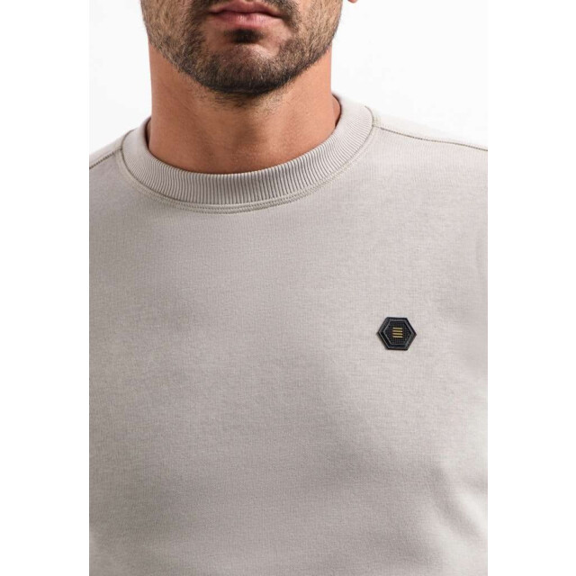 No Excess Sweater crewneck brushed inside clay 29130857-018 large