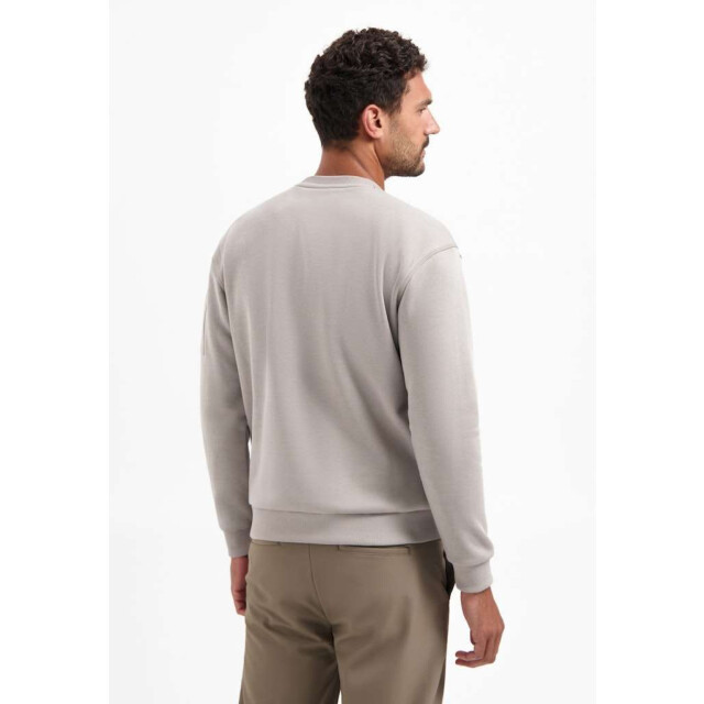 No Excess Sweater crewneck brushed inside clay 29130857-018 large
