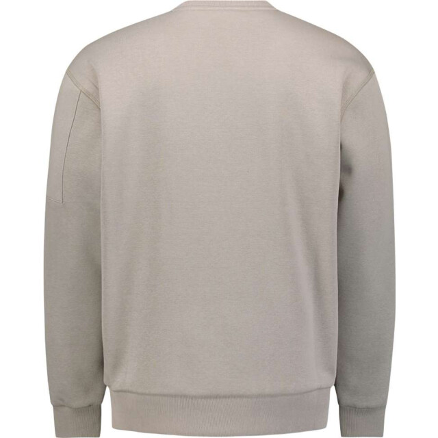 No Excess Sweater crewneck brushed inside clay 29130857-018 large