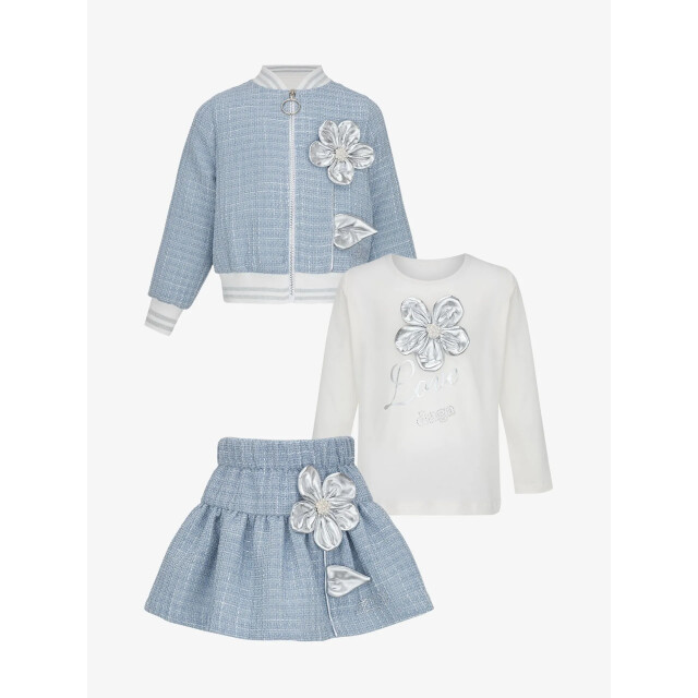 Daga Meisjes driedelige set blue mirage M-10218-10221-10220 large