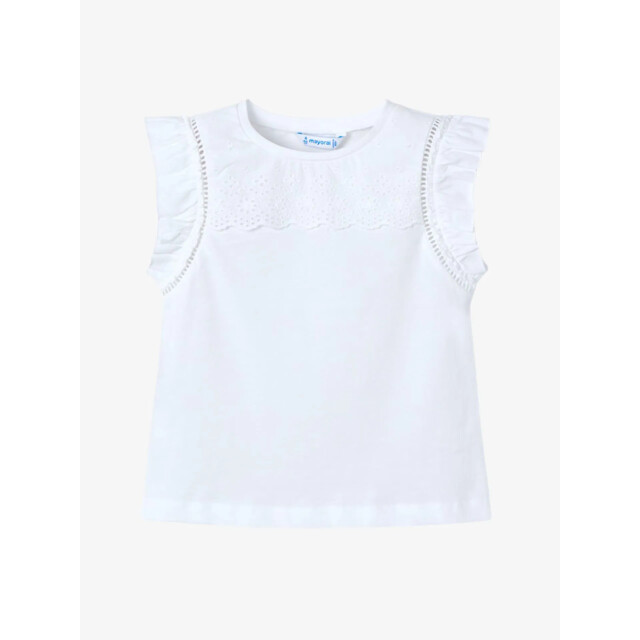 Mayoral Meisjes shirt roezels 3-020-094 large