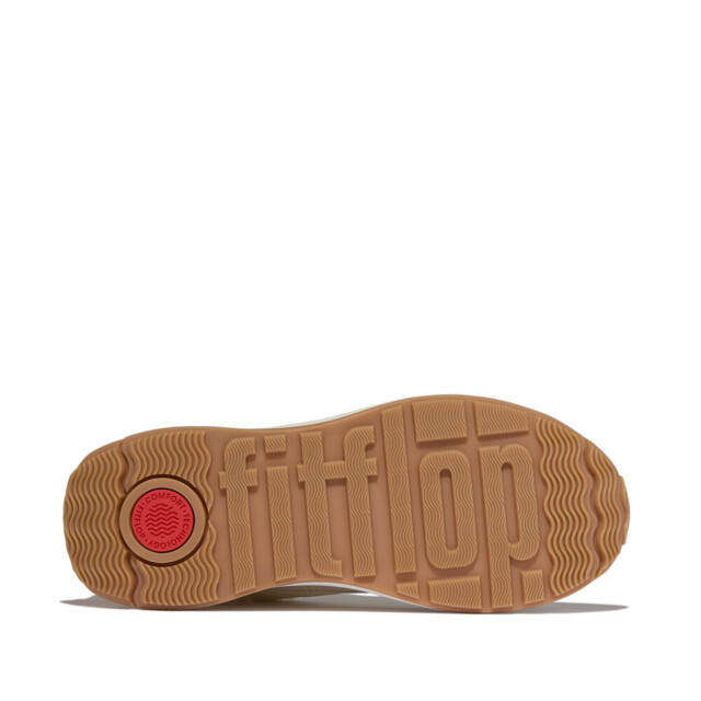 FitFlop F-mode flow shearling-mix sneakers E1X large
