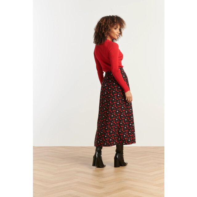 Smashed Lemon Damesgestreept gebreide top | 25513-450-470 large