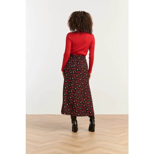 Smashed Lemon Damesgestreept gebreide top | 25513-450-470 large