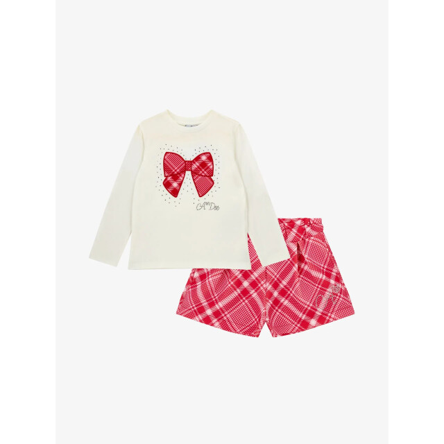 ADee Meisjes set short lexi snow white W251508-1200-SNOW-WHITE large