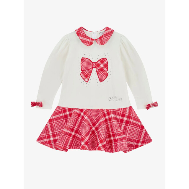 ADee Meisjes jurk lottie snow white W251703-1200-SNOW-WHITE large