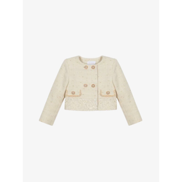 Patachou Meisjes vest kids girl party gold ecru gold PAP-CA4133561-A0009 large