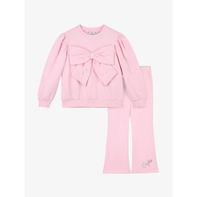 ADee Meisjes joggingpak flared luna pink fairy W252512-4001-PINK-FAIRY large