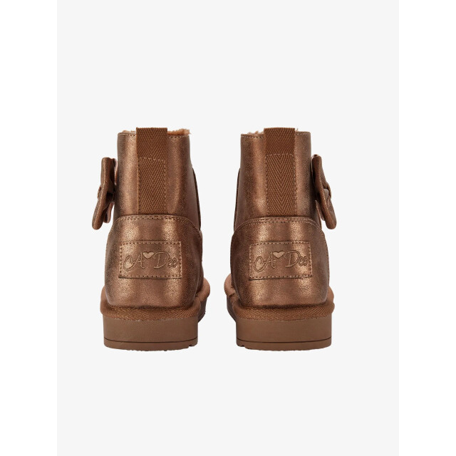 ADee Meisjes laarzen bowtiful chocolate brown W255104-1214-CHOCOLATE-BROWN large