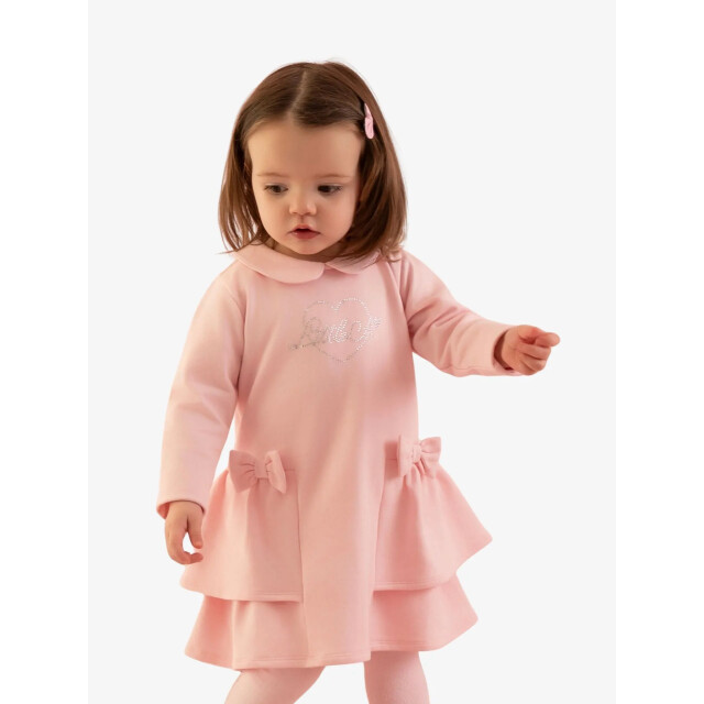 ADee Meisjes baby jurk juniper pink fairy LA25308-4001-PINK-FAIRY large