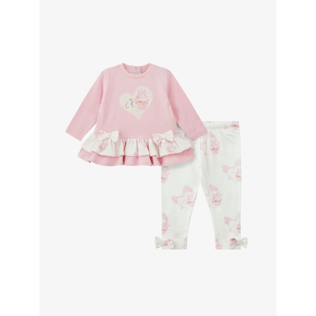 ADee Meisjes baby set legging jade pink fairy LA25305-4001-PINK-FAIRY large