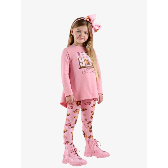 ADee Meisjes set legging missy rose pink W252509-4102-ROSE-PINK large