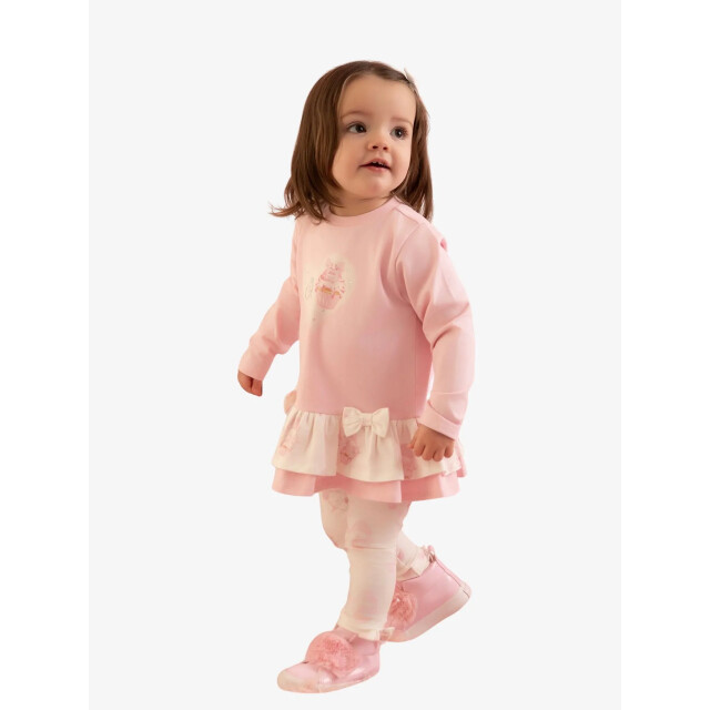 ADee Meisjes baby set legging jade pink fairy LA25305-4001-PINK-FAIRY large